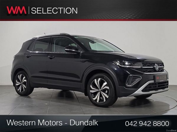 Volkswagen T-Cross Estate, Petrol, 2026, Black