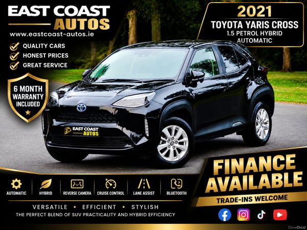 Toyota Yaris Cross Estate, Petrol Hybrid, 2021, Black