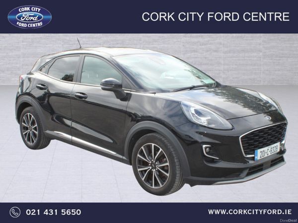 Ford Puma MPV, Petrol Hybrid, 2020, Black