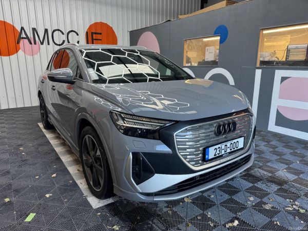 Audi Q4 e-tron SUV, Electric, 2023, Grey