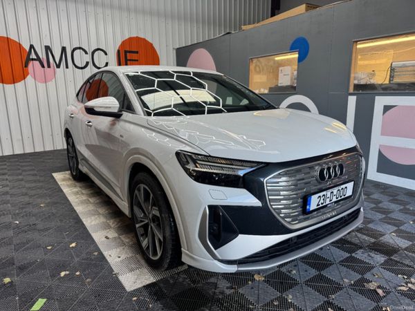 Audi Q4 e-tron SUV, Electric, 2023, White