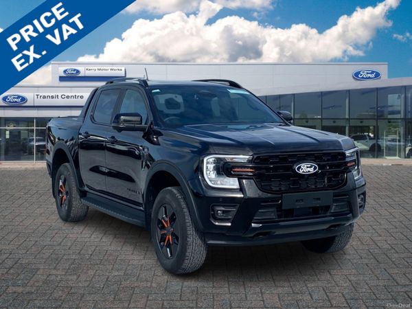 Ford Ranger Pick Up, Petrol Plug-in Hybrid, 2026, Black