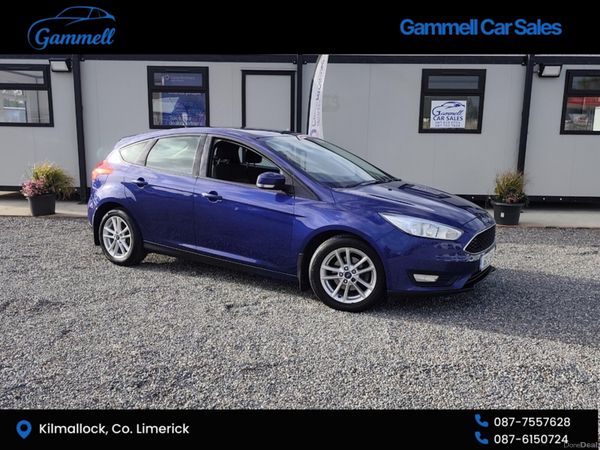 Ford Focus Hatchback, Diesel, 2016, Blue