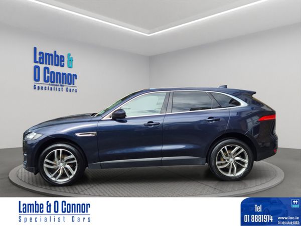 Jaguar F-Pace SUV, Diesel, 2017, Blue