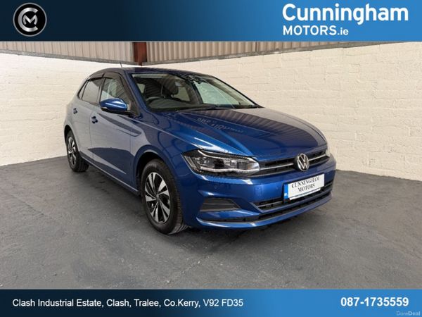 Volkswagen Polo Hatchback, Petrol, 2021, Blue