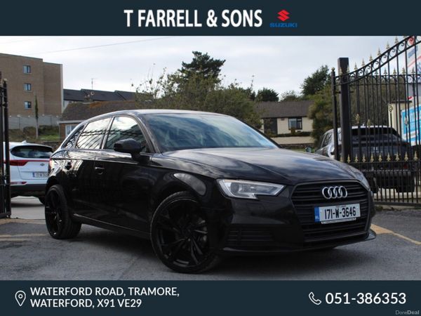 Audi A3 Hatchback, Diesel, 2017, Black