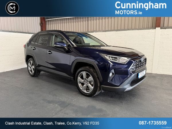 Toyota RAV4 MPV, Petrol Hybrid, 2021, Blue