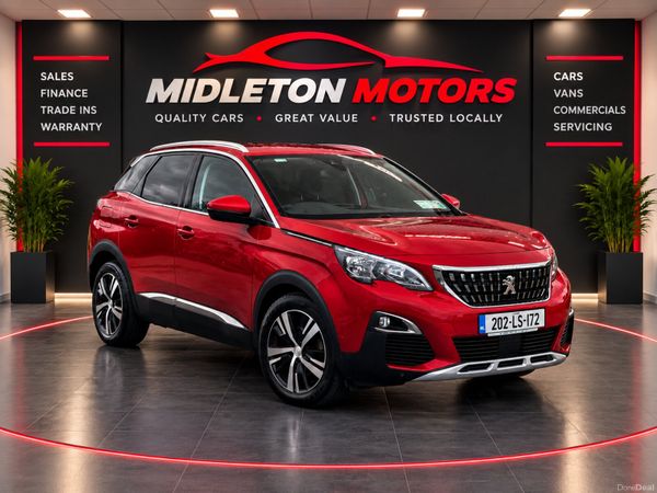 Peugeot 3008 MPV, Diesel, 2020, Red