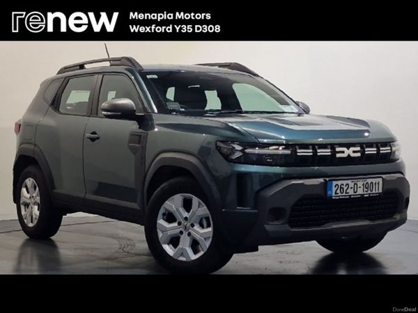 Dacia Duster SUV, Petrol Hybrid, 2026, Green