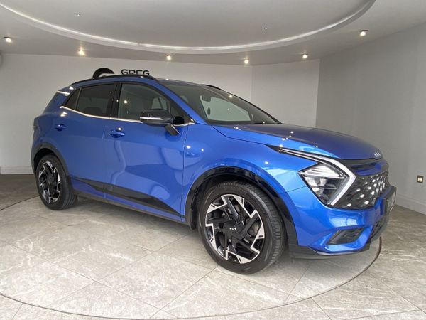 Kia Sportage SUV, Petrol Hybrid, 2024, Blue