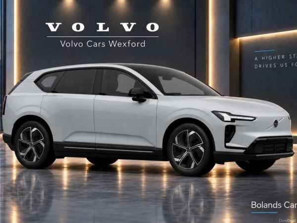 Volvo EX60 SUV, Electric, 2027, White