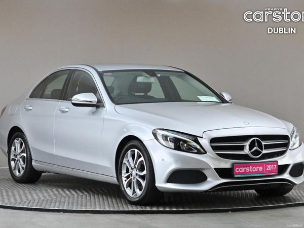 Mercedes-Benz C-Class Saloon, Diesel, 2017, Silver