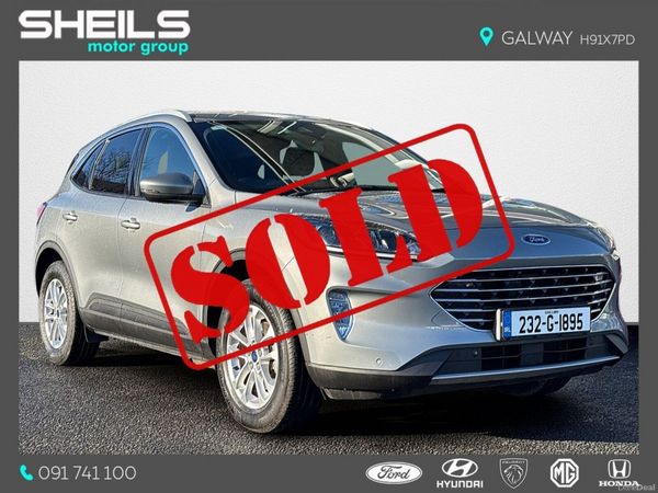 Ford Kuga SUV, Petrol Plug-in Hybrid, 2023, Grey