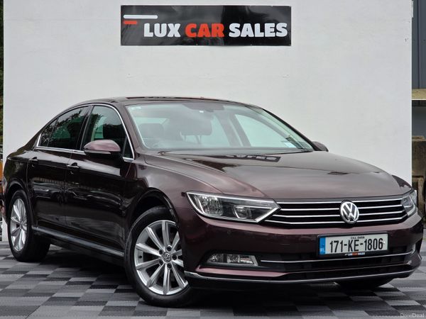 Volkswagen Passat Saloon, Diesel, 2017, Red