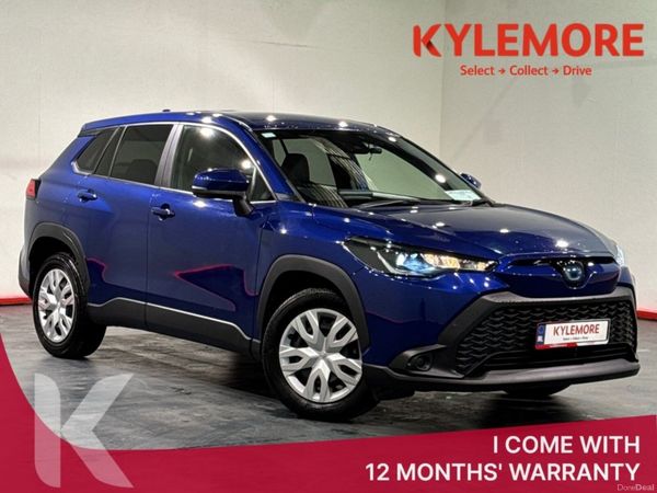 Toyota Corolla Cross SUV, Petrol Hybrid, 2023, Blue