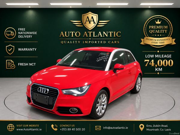Audi A1 Coupe, Petrol, 2011, Red