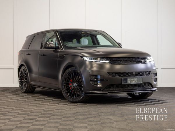 Land Rover Range Rover Sport SUV, Petrol Plug-in Hybrid, 2026, Black