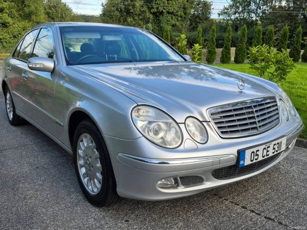 Mercedes-Benz E-Class Saloon, Petrol, 2005, Silver