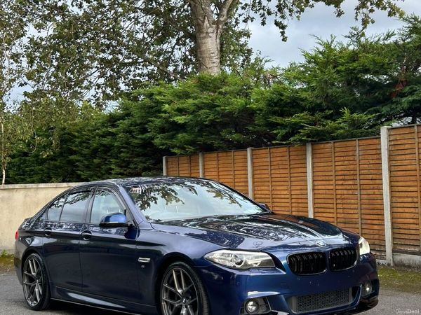 BMW 5-Series Saloon, Diesel, 2016, Blue