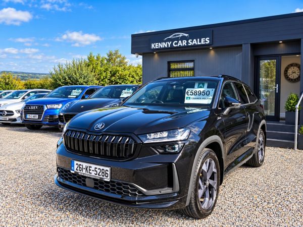 Skoda Kodiaq Estate, Diesel, 2026, Black