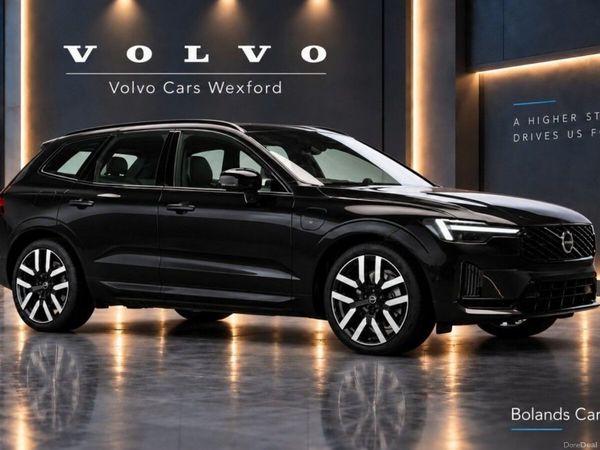 Volvo XC60 SUV, Petrol Plug-in Hybrid, 2027, Black