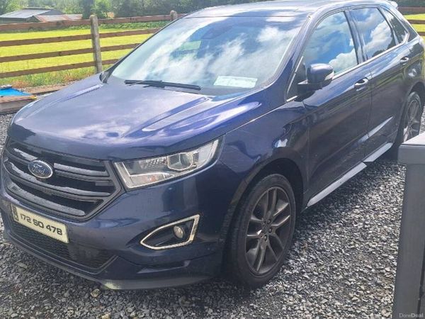 Ford Edge SUV, Diesel, 2017, Blue