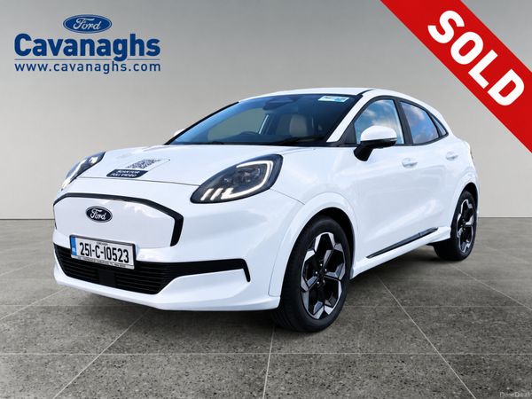 Ford Puma MPV, Electric, 2025, White