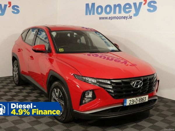 Hyundai Tucson SUV, Diesel, 2023, Red