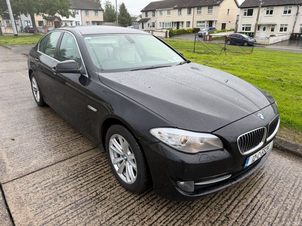 BMW 5-Series Saloon, Diesel, 2012, Black