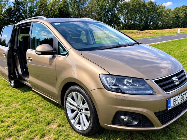 SEAT Alhambra MPV, Diesel, 2018, Yellow