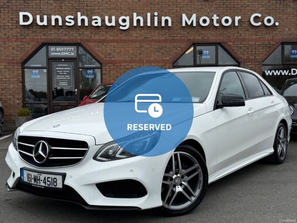 Mercedes-Benz E-Class Saloon, Diesel, 2016, White