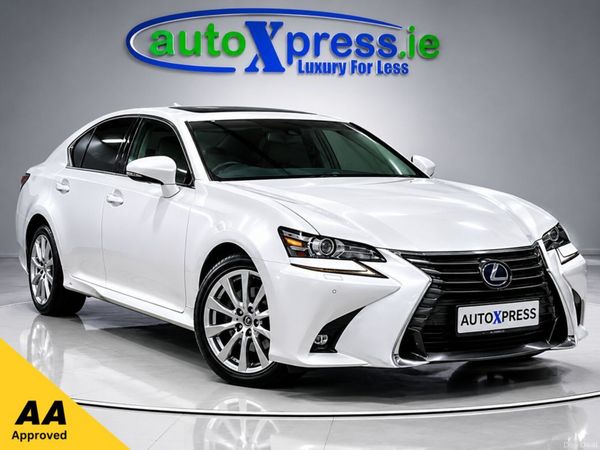 Lexus GS Saloon, Petrol Hybrid, 2020, White