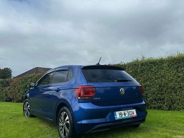 Volkswagen Polo Hatchback, Petrol, 2019, Blue