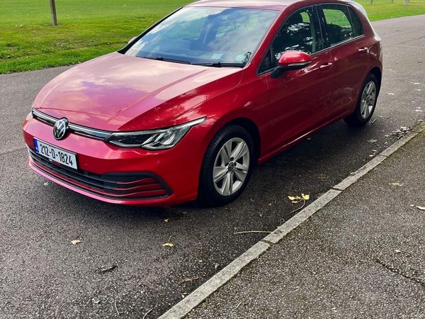 Volkswagen Golf Estate, Petrol, 2021, Red