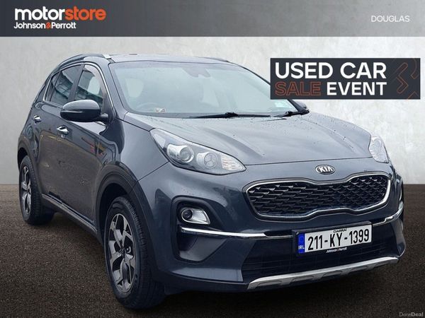 Kia Sportage SUV, Diesel Hybrid, 2021, Grey
