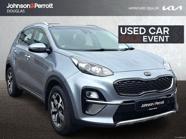 Kia Sportage SUV, Diesel Hybrid, 2021, Grey