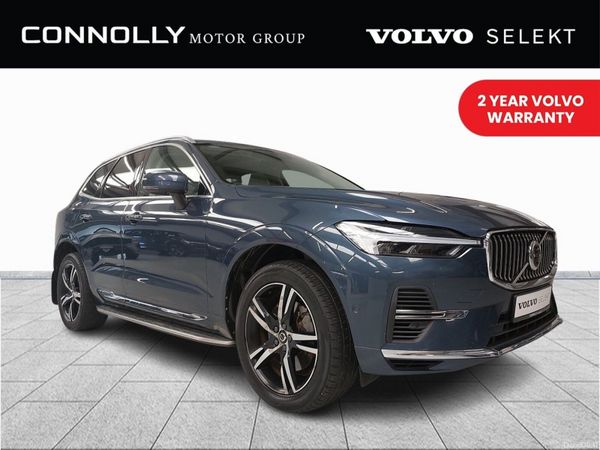 Volvo XC60 SUV, Petrol Plug-in Hybrid, 2023, Blue