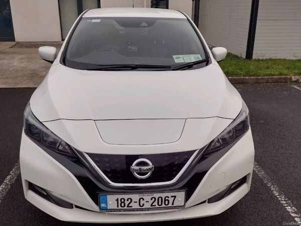 Nissan Leaf Hatchback, Electric, 2018, White