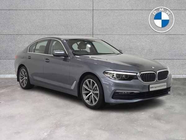BMW 5-Series Saloon, Diesel, 2020, Blue