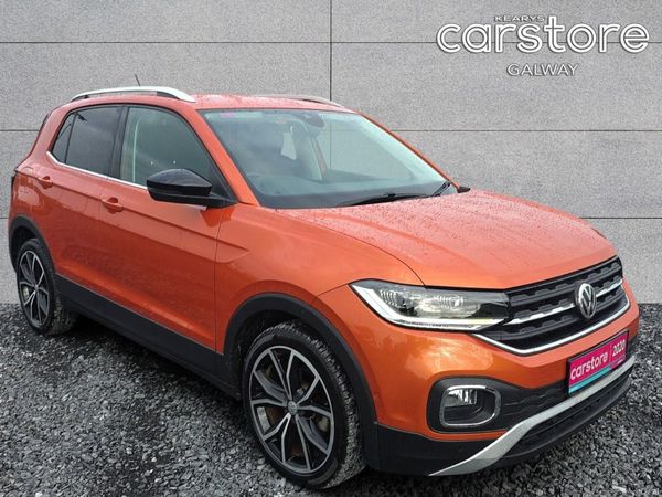 Volkswagen T-Cross SUV, Petrol, 2020, Orange