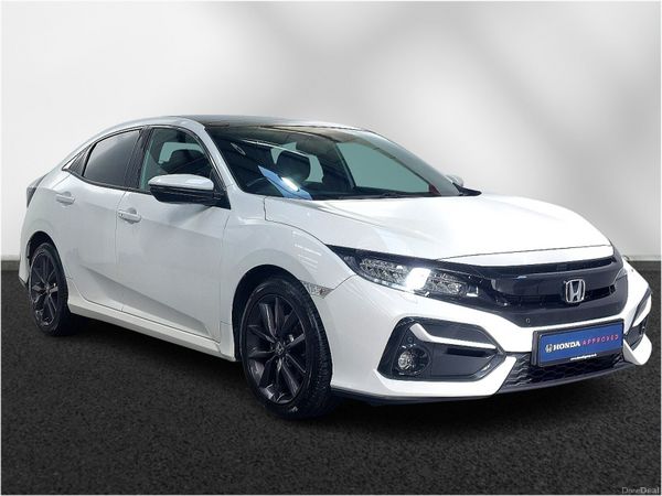 Honda Civic Hatchback, Petrol, 2021, White