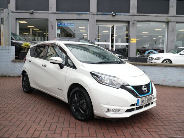Nissan Note Hatchback, Petrol Hybrid, 2018, White