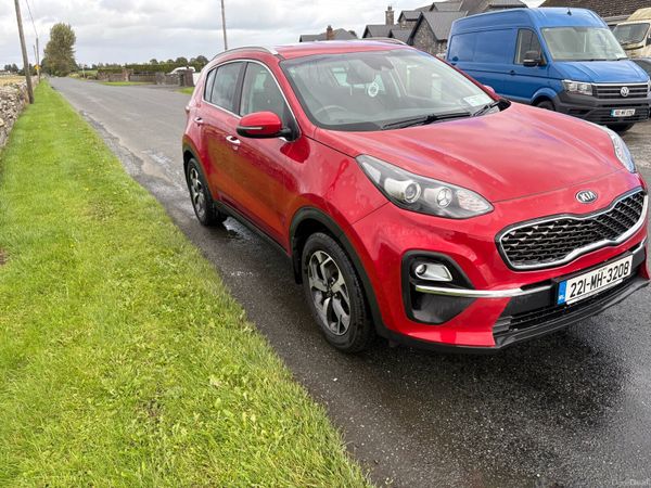 Kia Sportage SUV, Diesel, 2022, Red