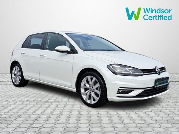 Volkswagen Golf Hatchback, Petrol, 2018, White