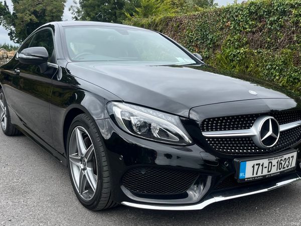 Mercedes-Benz C-Class Coupe, Diesel, 2017, Black