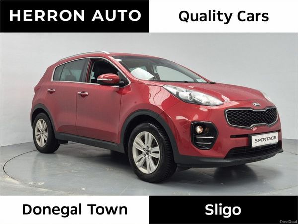 Kia Sportage SUV, Diesel, 2016, Red