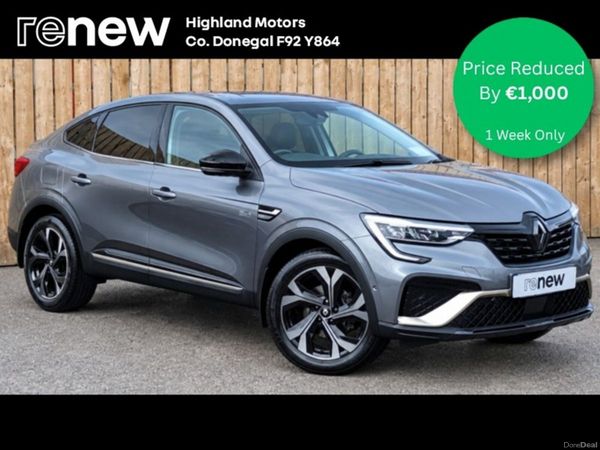 Renault Arkana Hatchback, Petrol, 2023, Grey