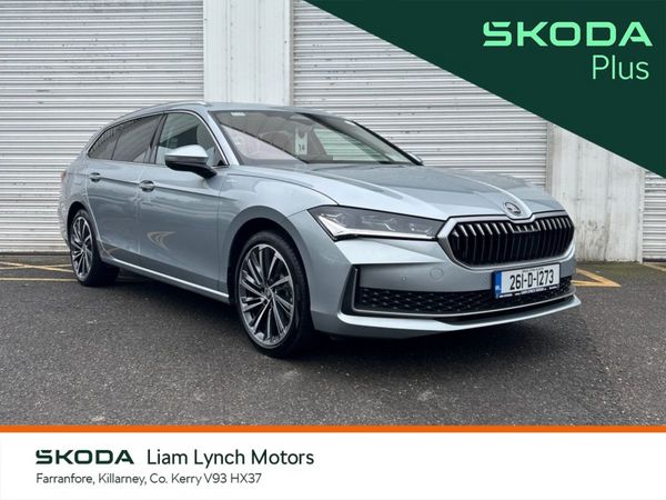 Skoda Superb Estate, Petrol Plug-in Hybrid, 2026, Grey