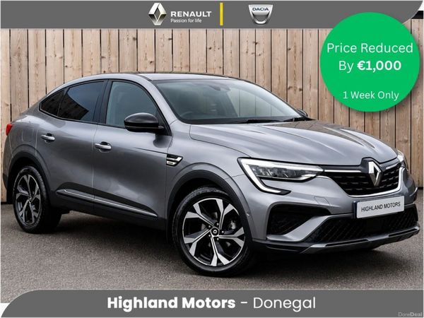 Renault Arkana Hatchback, Petrol, 2023, Grey
