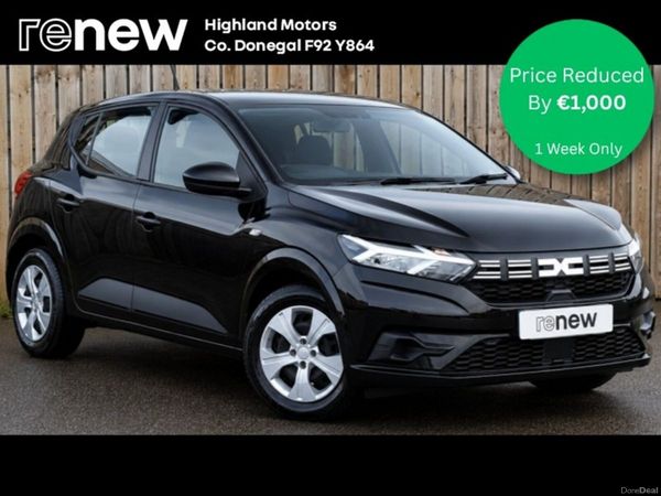 Dacia Sandero Hatchback, Petrol, 2024, Black
